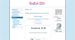 Desktop Screenshot of endlich-ich.websiteportal.de