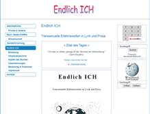 Tablet Screenshot of endlich-ich.websiteportal.de