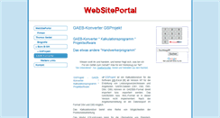 Desktop Screenshot of gaeb-konverter.websiteportal.de